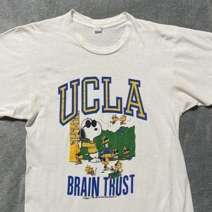 Vintage UCLA Snoopy Brain Trust Tee